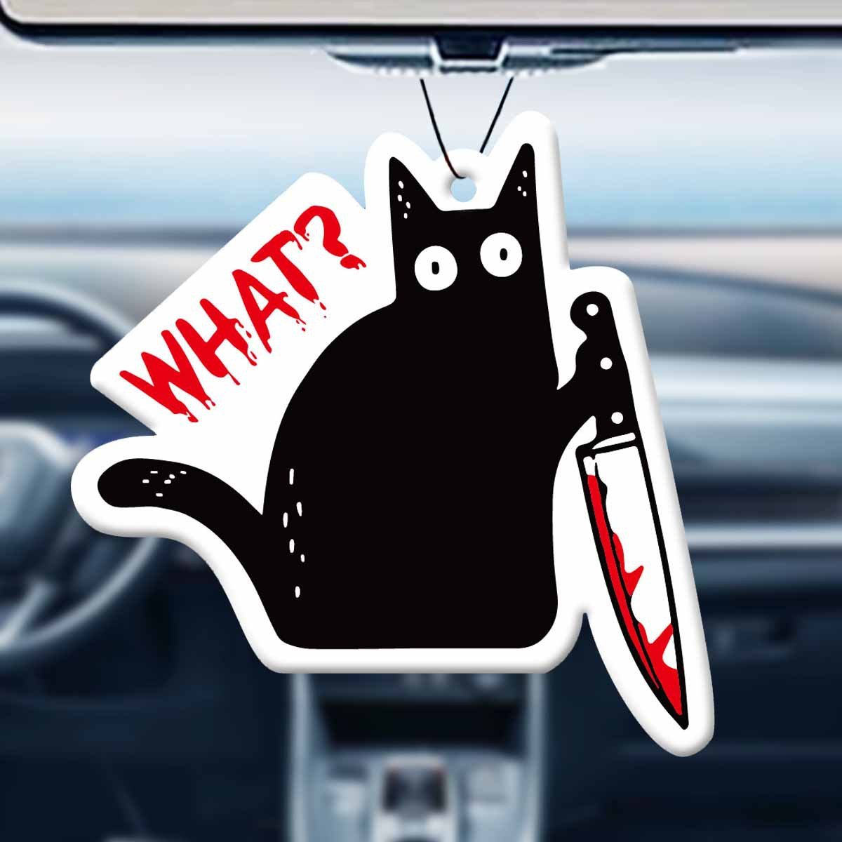 Top Fashionable New Halloween Style Ghost Festival Decoration Custom Cartoon Design Car Air Freshener