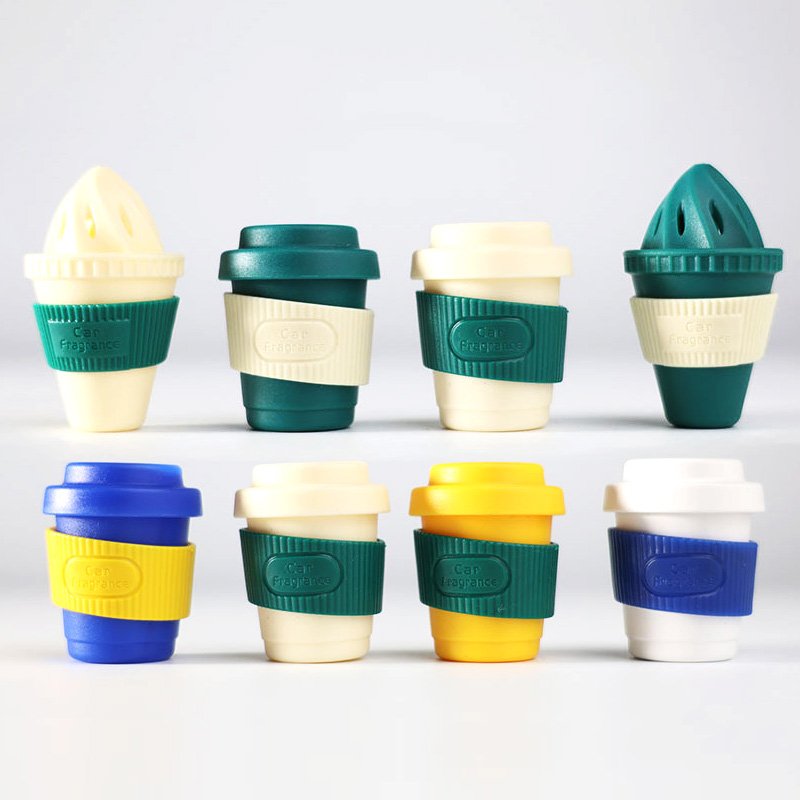 Summer sweet ice cream cone car air outlet vent mini aromatherapy perfume for car air fresheners