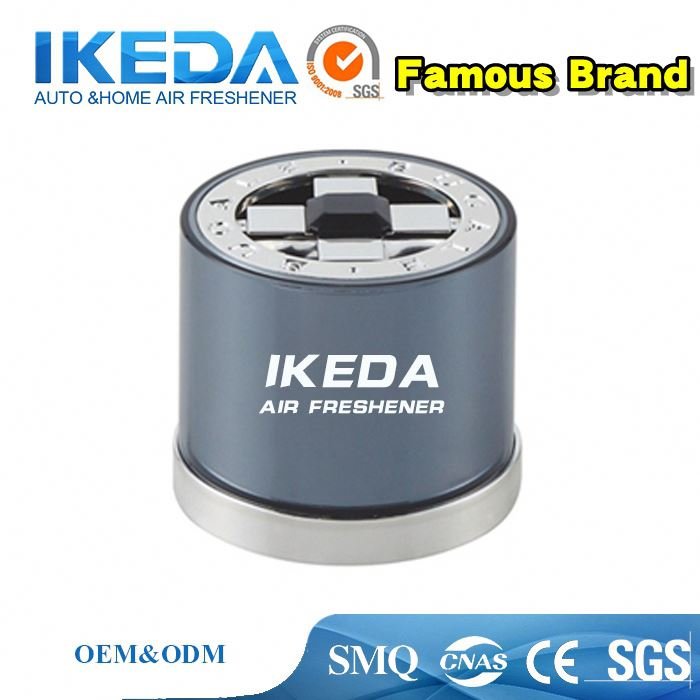 IKEDA Custom Logo Gel Car Smell Scent Perfume Fragrance Air Freshener