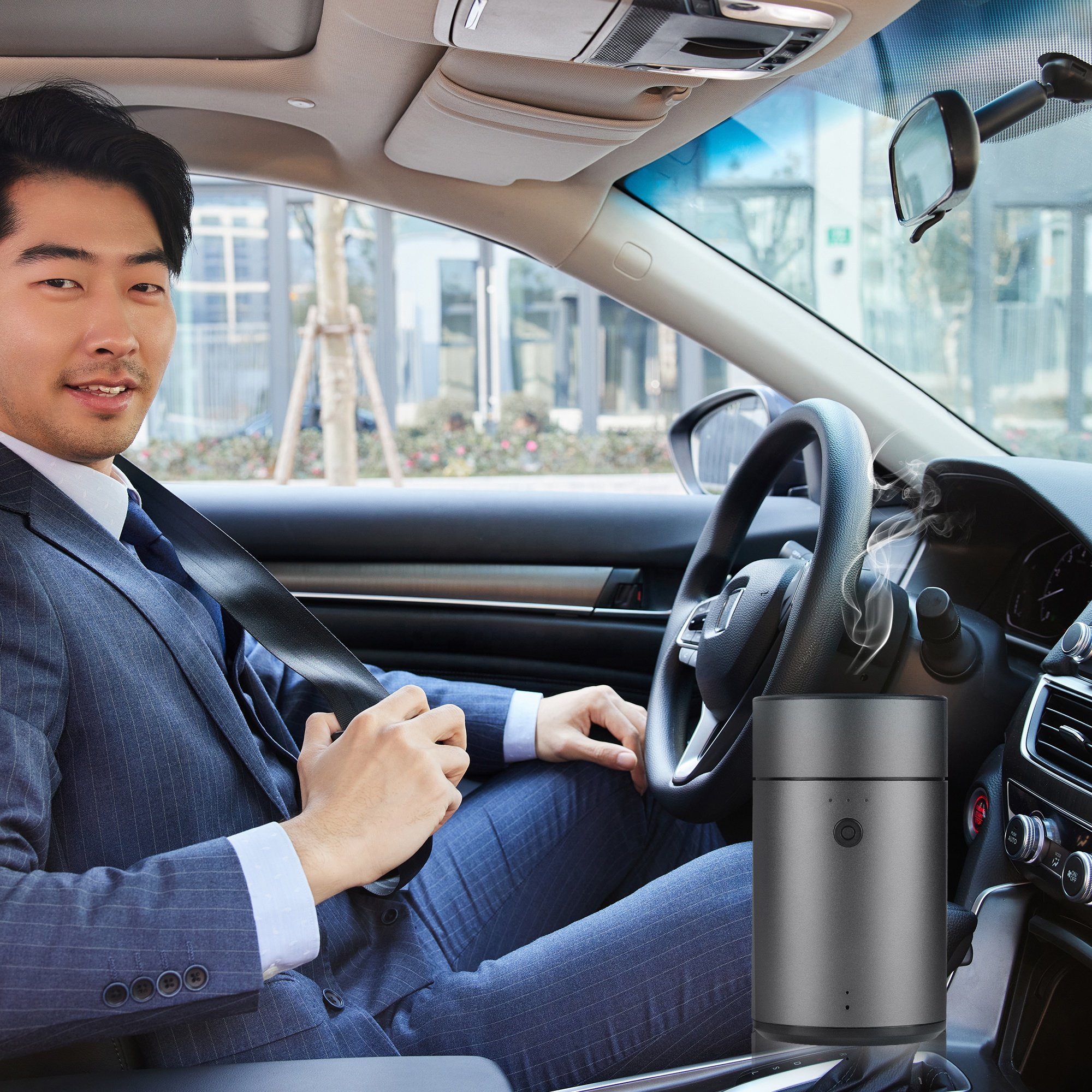 B2B usb perfume for Car scent Car vent air freshener smart fragrance machine