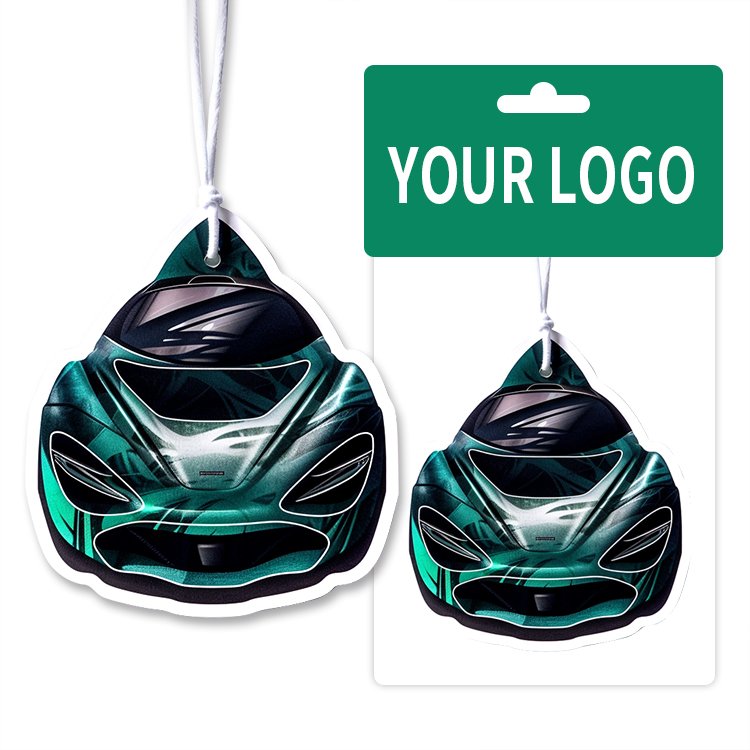 Air fresheners car custom logo hanging wholesale car fresheners rear view mirror car air freshener