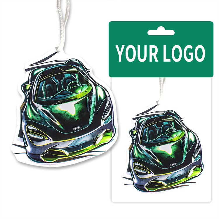 Air fresheners car custom logo hanging wholesale car fresheners rear view mirror car air freshener