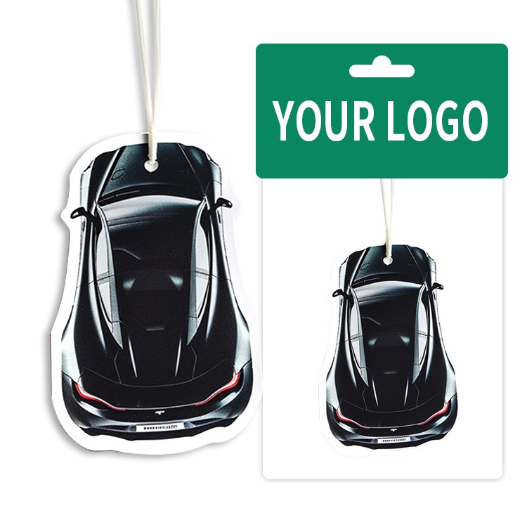 Air fresheners car custom logo hanging wholesale car fresheners rear view mirror car air freshener