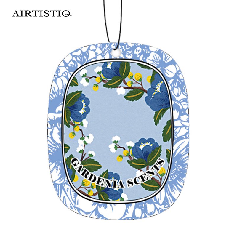 Customized promotional fragrance manufacturers paper car scent air freshener