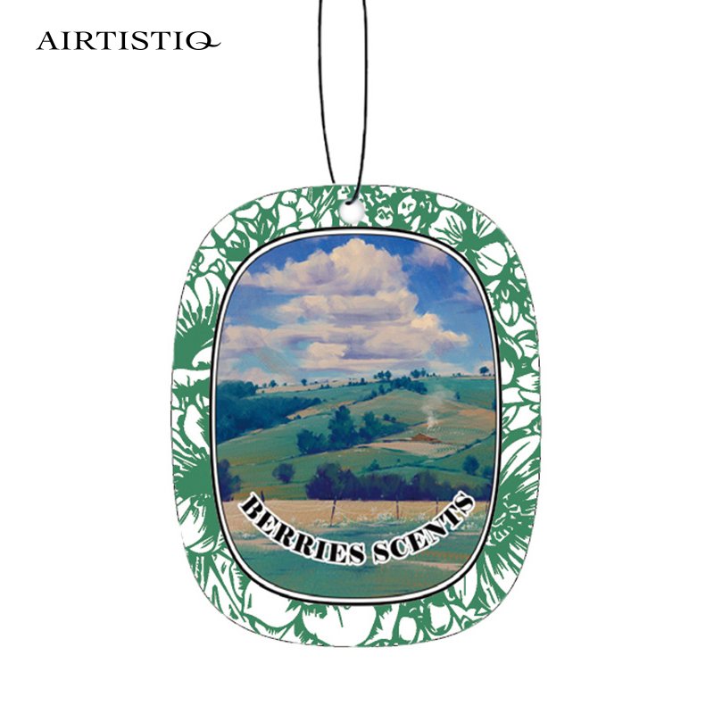 Customized promotional fragrance manufacturers paper car scent air freshener