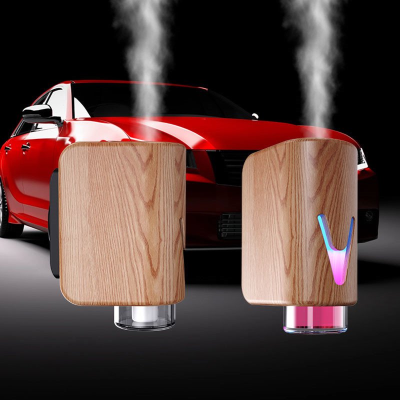Wood-Colored Car Air Outlet Clip Wall-Mounted Aromatherapy Machine for Home & Hotel Premium Aroma Diffuser Deodorizer