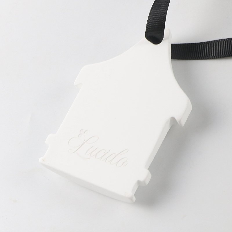 Customized Newborn Gift Fragrance Pendant Scented Ceramic Aroma Stone Diffuser Air Freshener Decoration Home Car