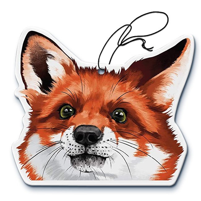 Cute Dog Pattern Air Freshener for Car Vent Paper Material with Cologne Fragrance Good Smell Scent Gift for Car Wash Cool Logo