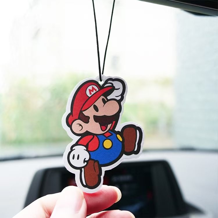 Customizable Cool Cartoon Animal-Style Car Air Freshener Cold Suspension Aromatherapy with Vacuum Packaging in Box