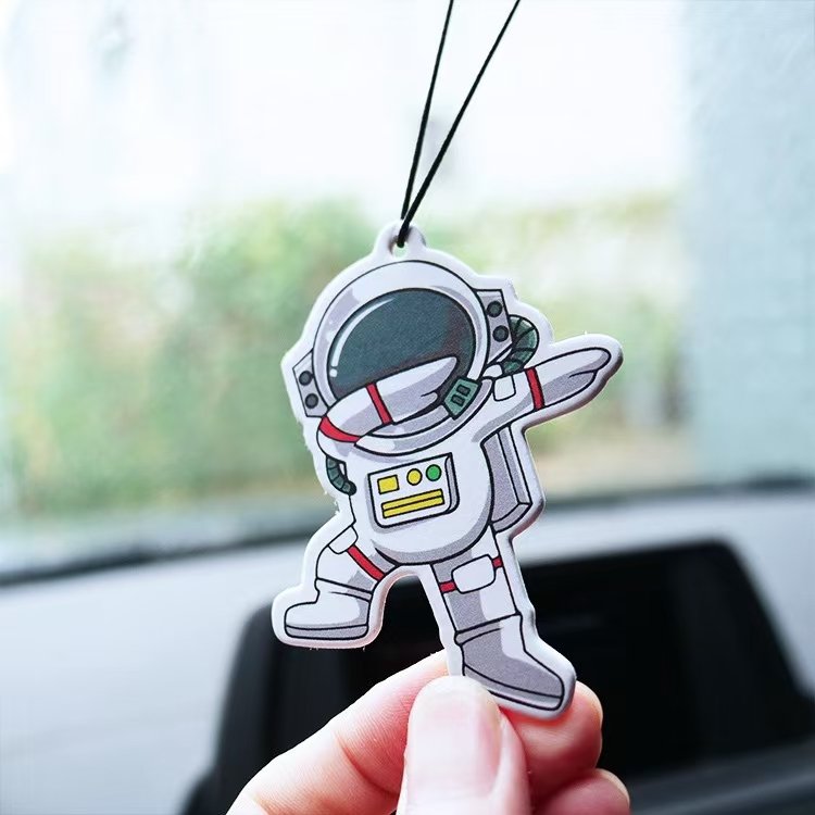Customizable Cool Cartoon Animal-Style Car Air Freshener Cold Suspension Aromatherapy with Vacuum Packaging in Box