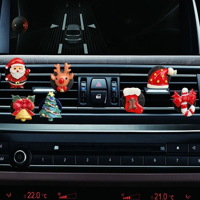 Automotive interior trim Christmas gift Car Air Fresheners Vents Clips Car Diffuser