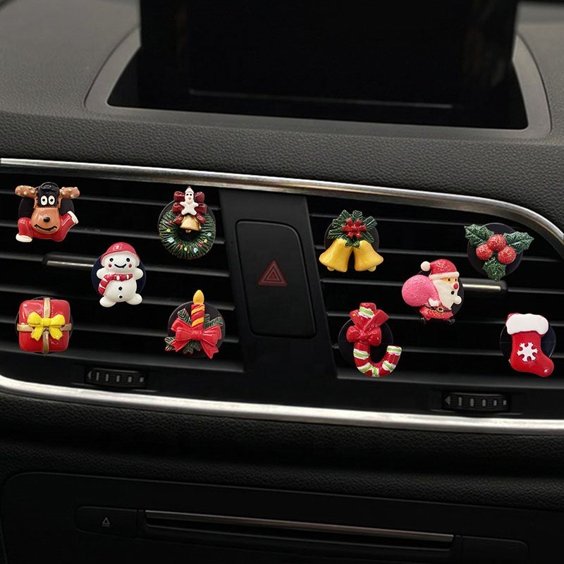 Automotive interior trim Christmas gift Car Air Fresheners Vents Clips Car Diffuser
