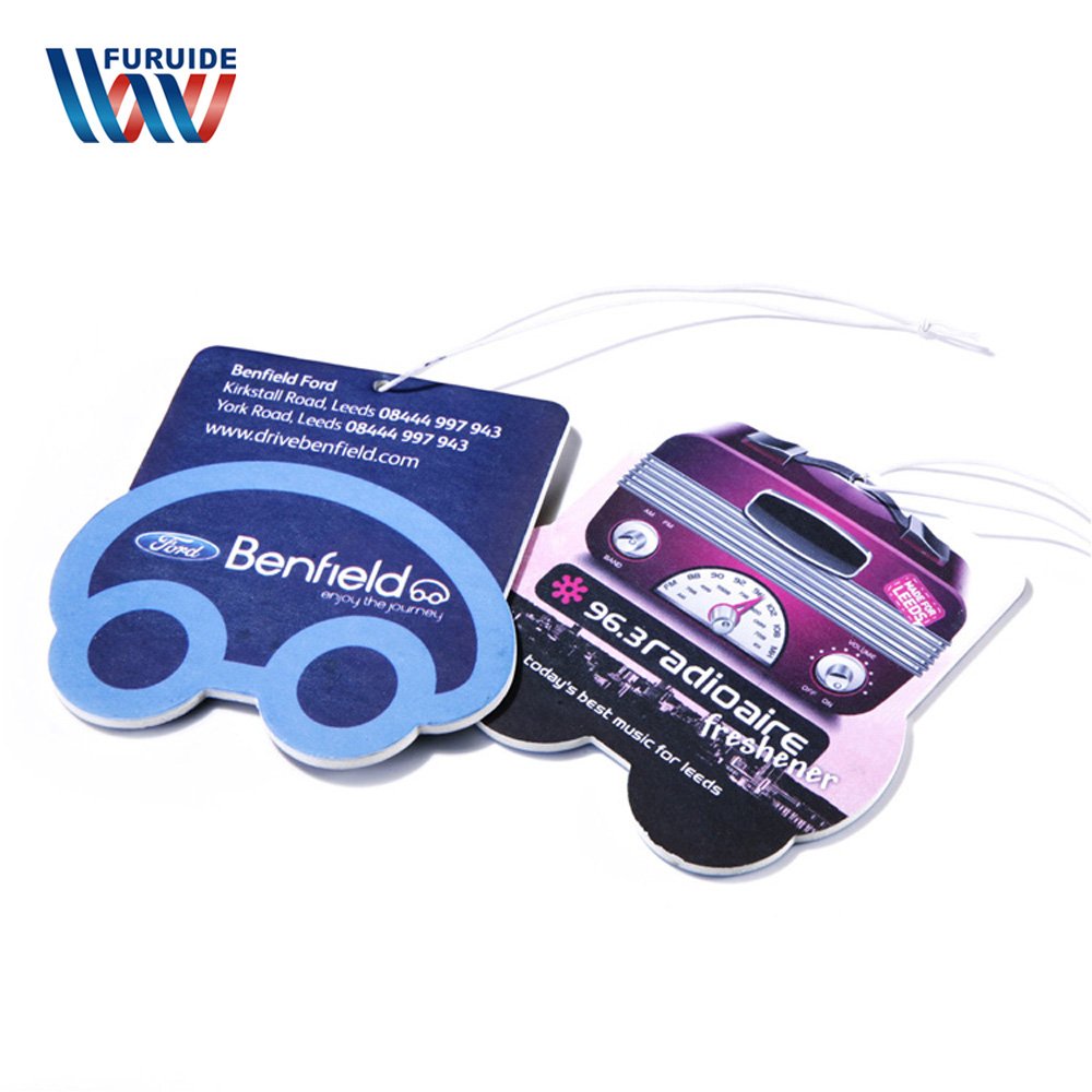 Wholesale promotion gifts custom car shaped car air freshener