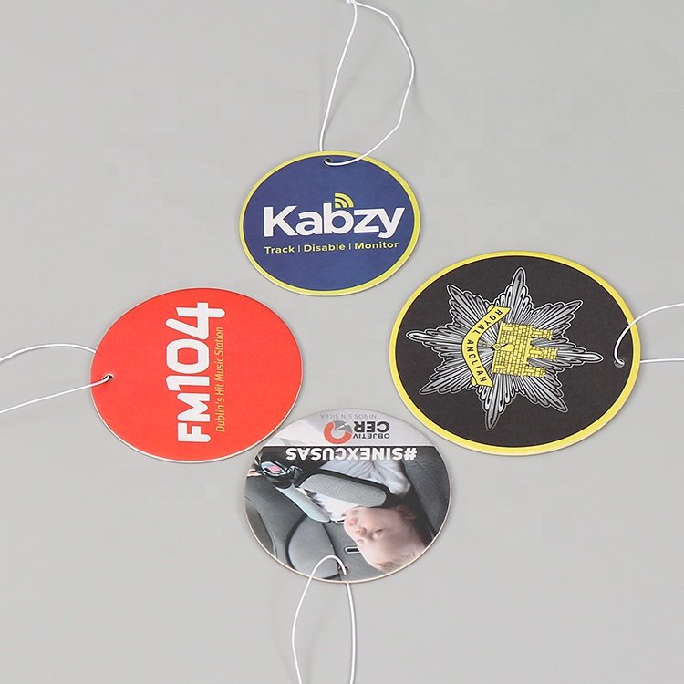 Popular Factory Price High Quality Wholesale Customized Design Customized Fragrance Hanging Paper Car Air Freshener