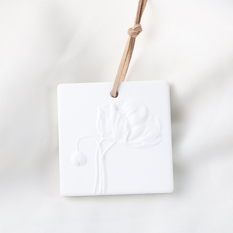 OEM Customized Ceramic Decoration Car Home Air Freshener Fragrance Essential Oil Diffuser Scented Plaster Stone