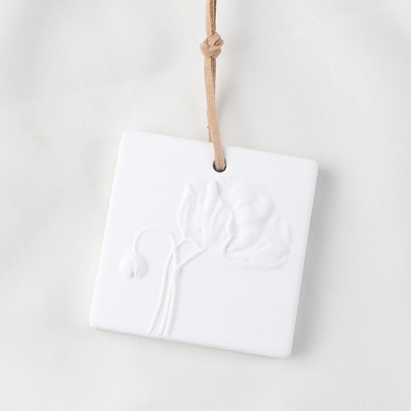 OEM Customized Ceramic Decoration Car Home Air Freshener Fragrance Essential Oil Diffuser Scented Plaster Stone