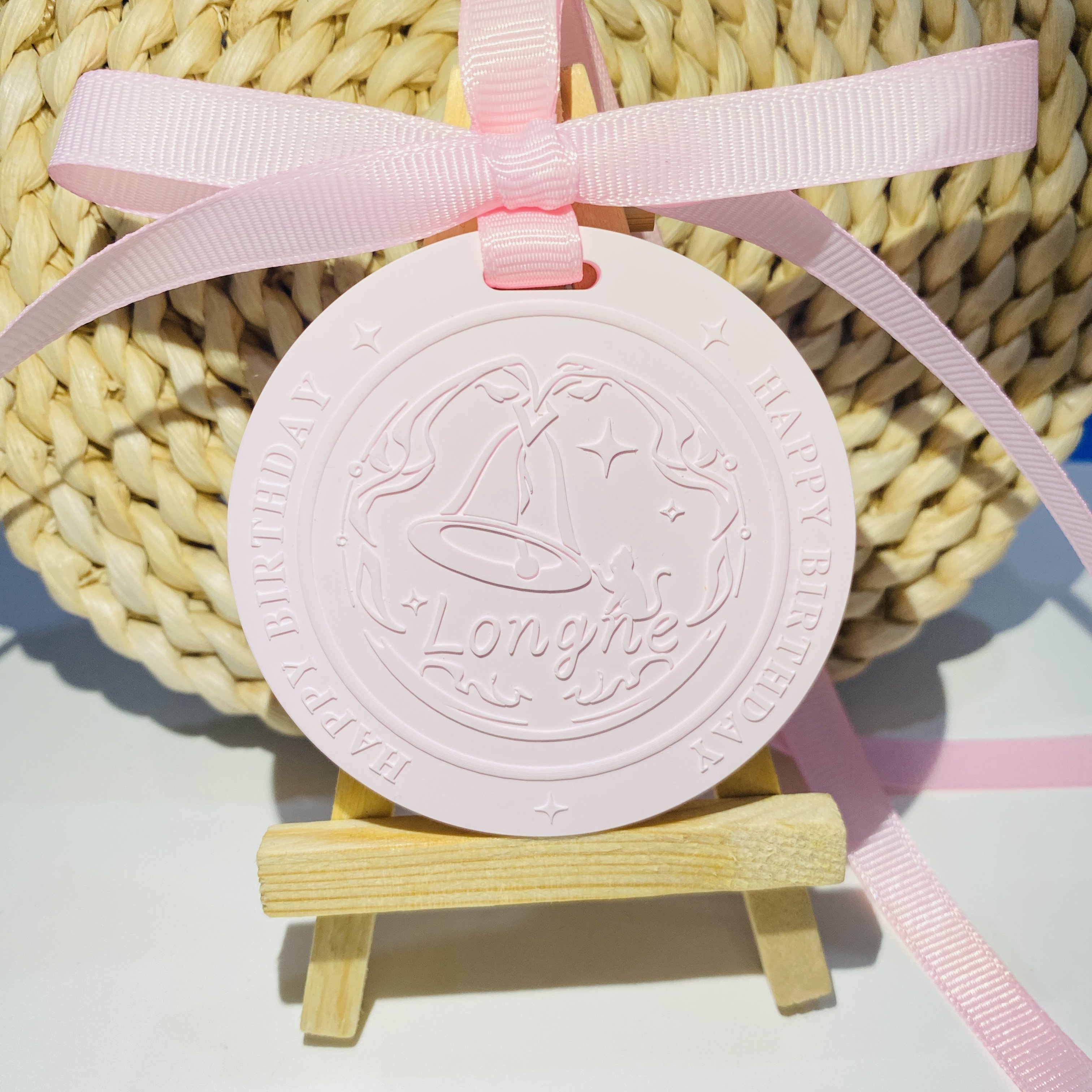 LOGO Customized Home Car Decoration Air Freshener Hanging Scented Ceramic Stone Fragrance Aroma Oil Diffuser