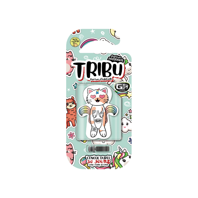 GS27 Premium French Fragrance Air Freshener DEOCAR TRIBU PASSIONATE Car Perfume with Clip Cool Style for Home & Car Ventilation