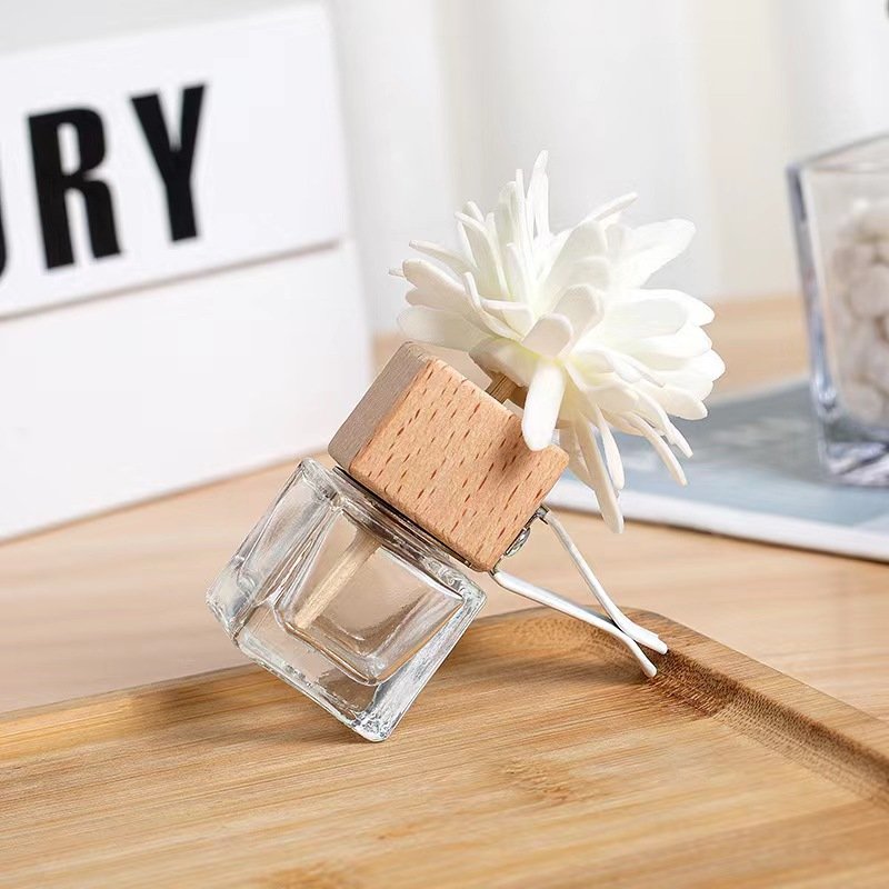 Modern Luxury Reed Car Perfume Air Conditioner with Glass Bottle Plastic Vent Clip Air Fresheners All Scents Hanging Style