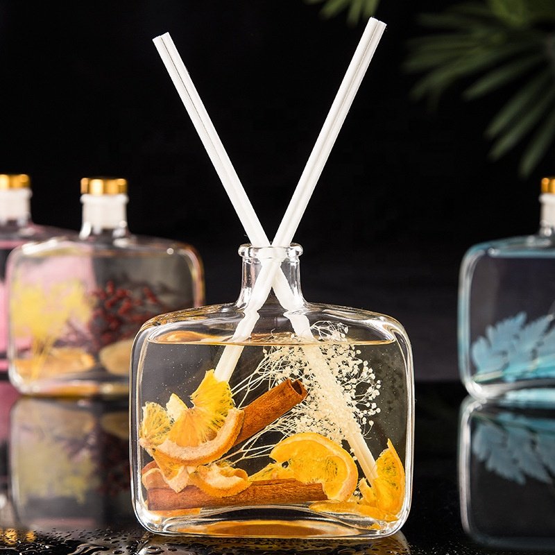 Popular preserved Dry Flower 100ml size Aromatherapy Reed Diffuser for freshen the air and decoration