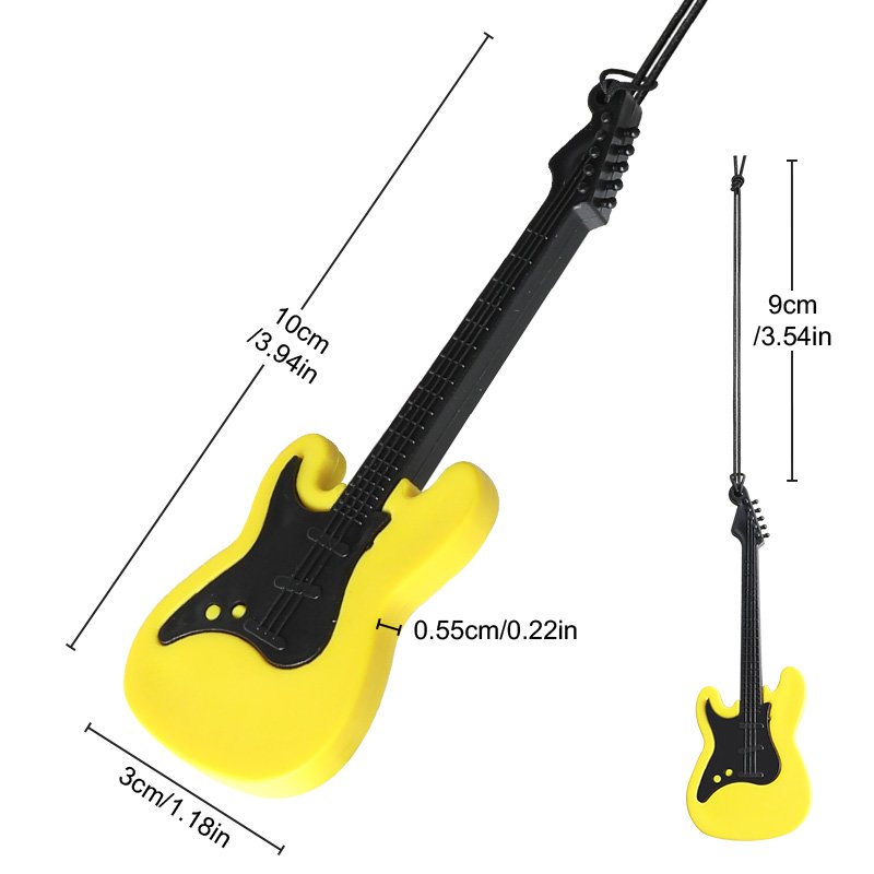 Masthome Interesting Guitar Design Air Fresher Car Perfume Diffuser Custom Car Air Fresheners For Car Refresh