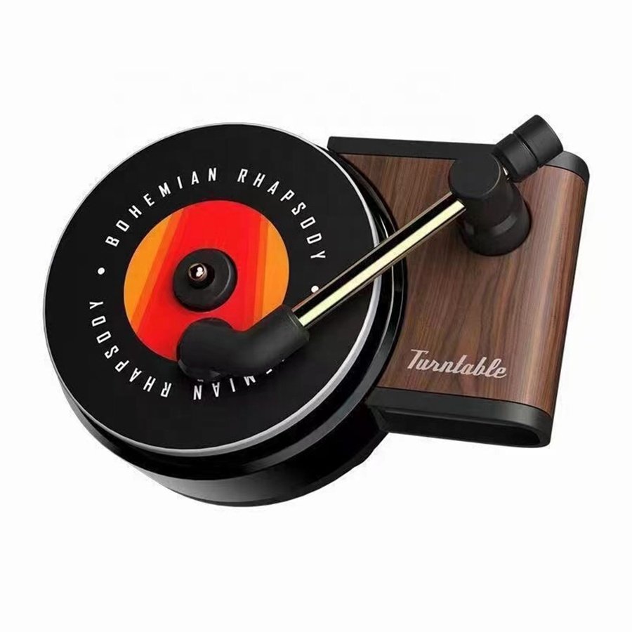 Hot Sale Car Interior Accessories 2024 Record Player Car Scented Tablets Car Air Freshener