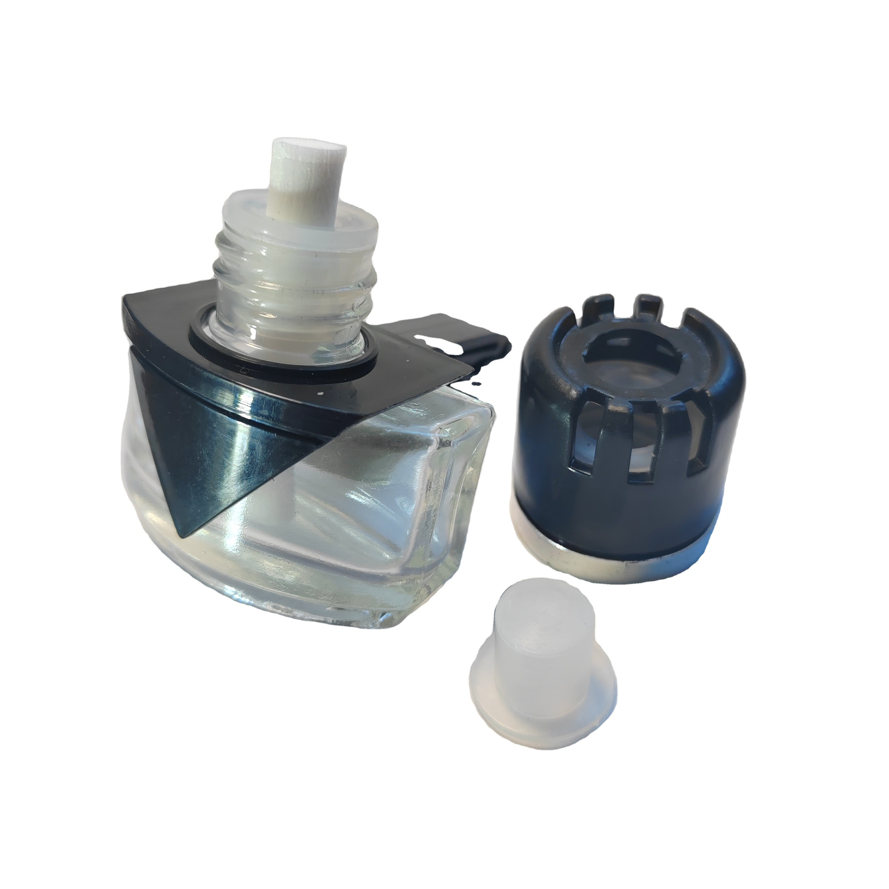10ml Glass Vent Car Air Freshener Diffuser Clip Customizable Size Home Office Perfume Soaking Refill Bottle Own Air Freshener