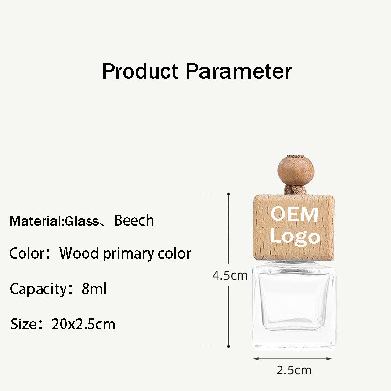 Custom Car Pendants Liquid Hanging Car Perfume Glass Bottle 8ml Gu long Fragrance Automatic Fragrance Diffuser Car Air Freshener