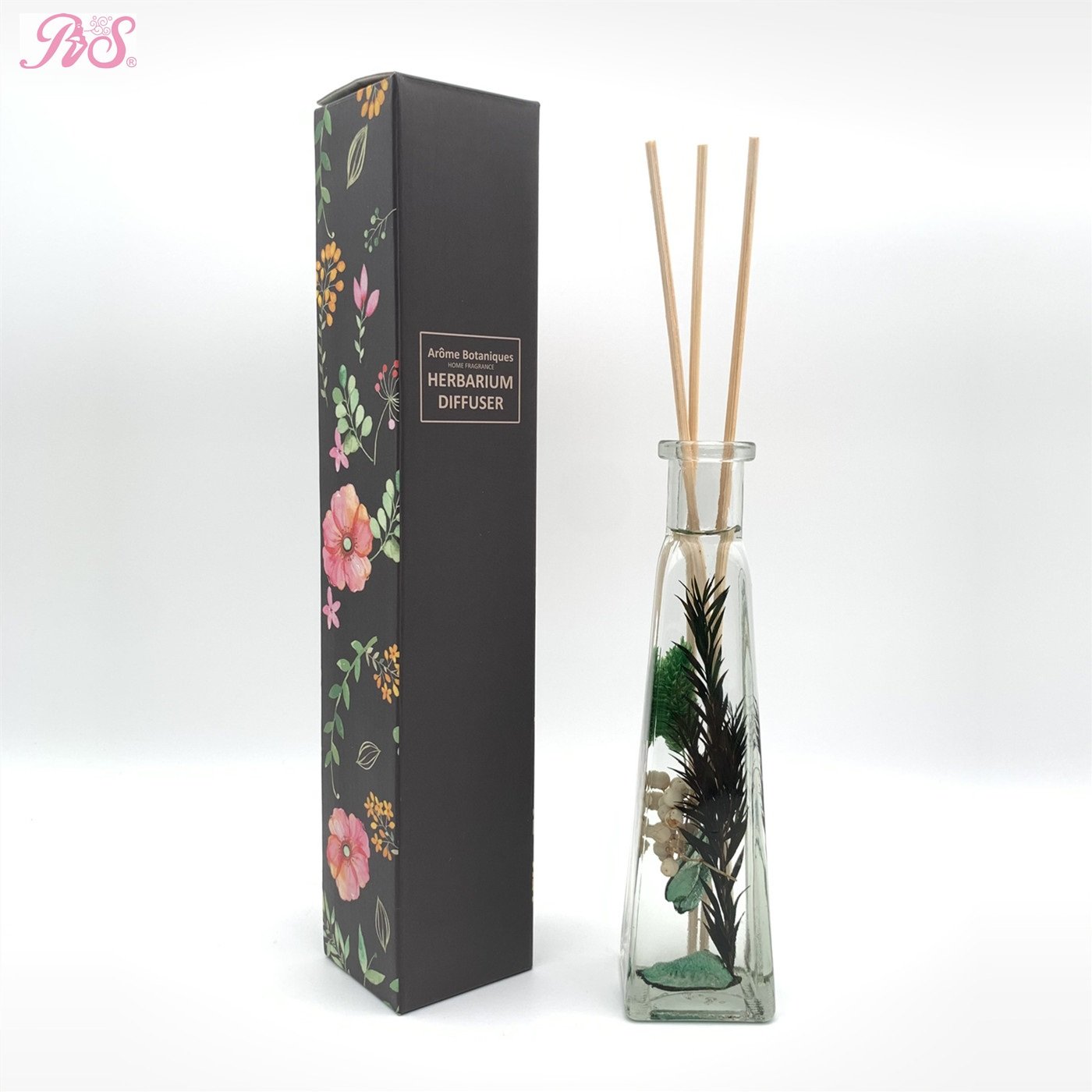Wholesale Home Fragrance Reed Diffuser with Dry Flower inside Air freshener home