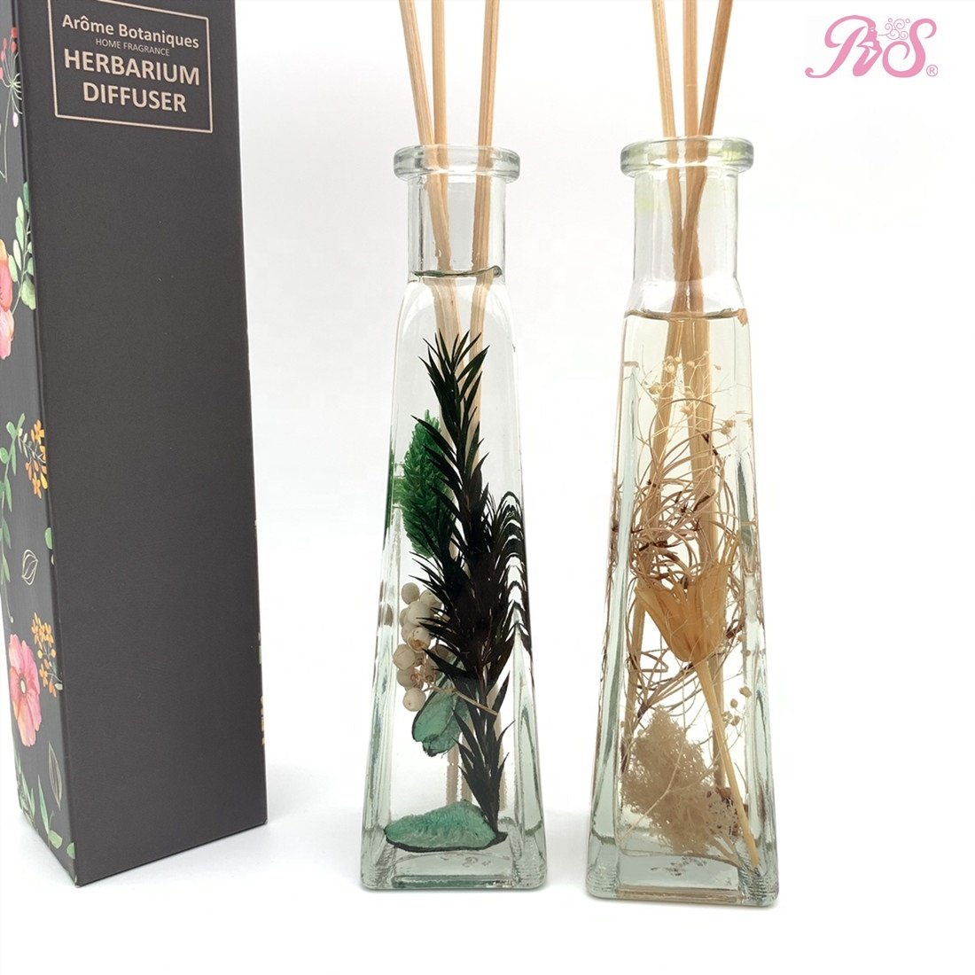 Wholesale Home Fragrance Reed Diffuser with Dry Flower inside Air freshener home