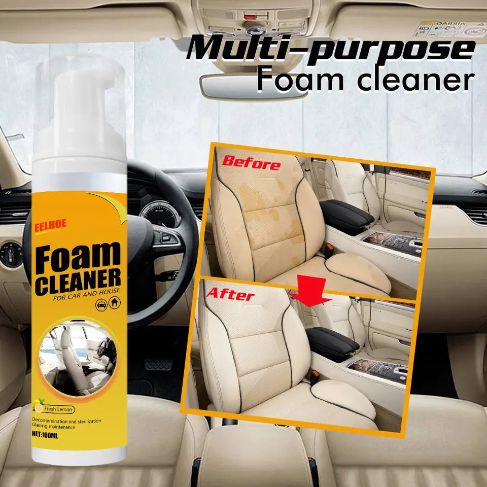 Car Cleaning Products Foam Cleaner Spray Multi-Purpose Foam Cleaner For Car And House Spray