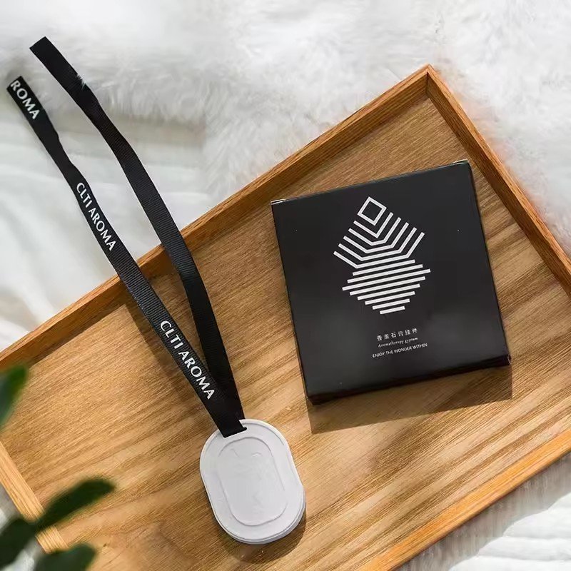 2025 Hanging Plaster Ornaments Car Fragrance Stone Essential Oil Scent Diffuser
