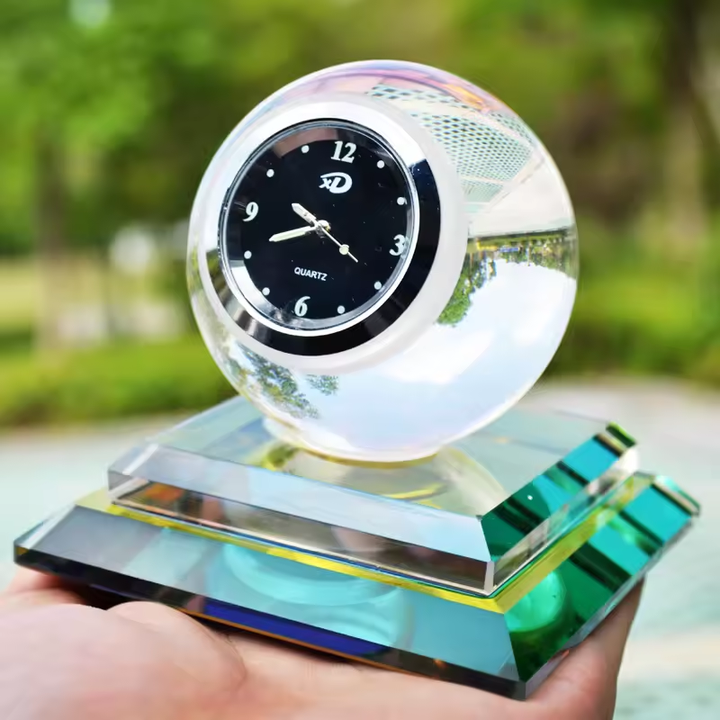 Car Air Freshener Intelligent Clock Diffuser Car Air Purifier Fragrance For Car Aromatherapy Instrument Perfume