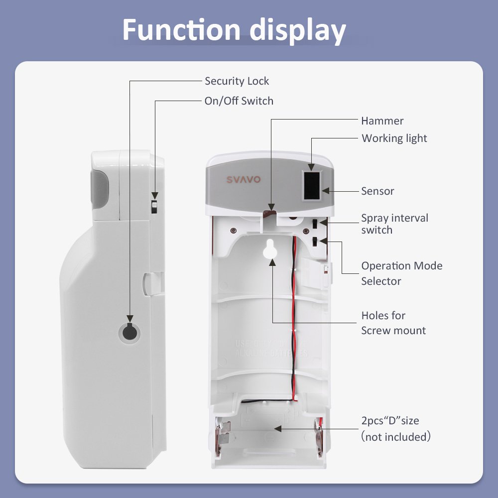bathroom toilet dispensador de perfume Adjustable Aerosol Dispenser Automatic Air Freshener fragrance Spray perfume dispenser