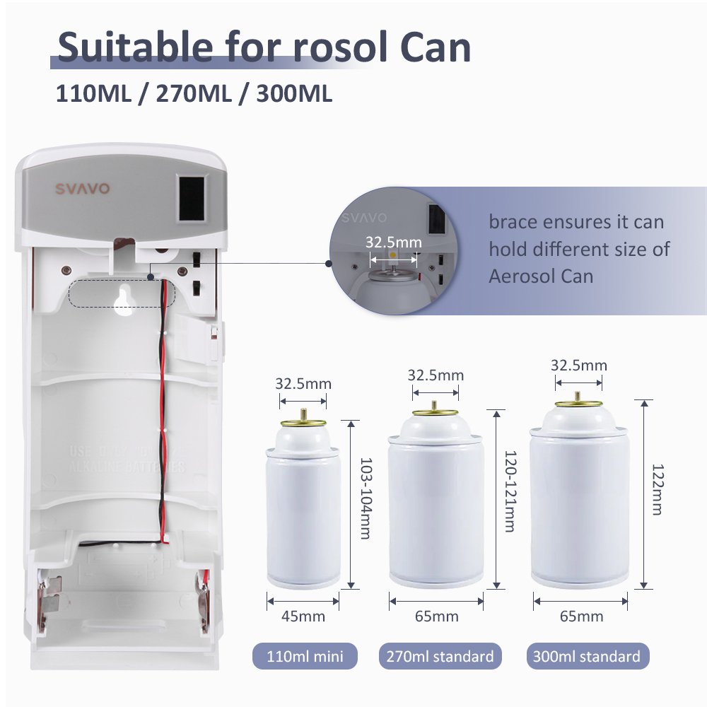 bathroom toilet dispensador de perfume Adjustable Aerosol Dispenser Automatic Air Freshener fragrance Spray perfume dispenser