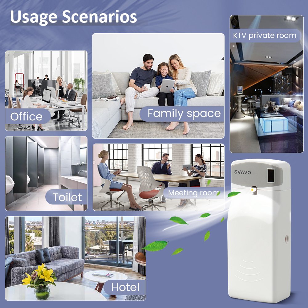 bathroom toilet dispensador de perfume Adjustable Aerosol Dispenser Automatic Air Freshener fragrance Spray perfume dispenser
