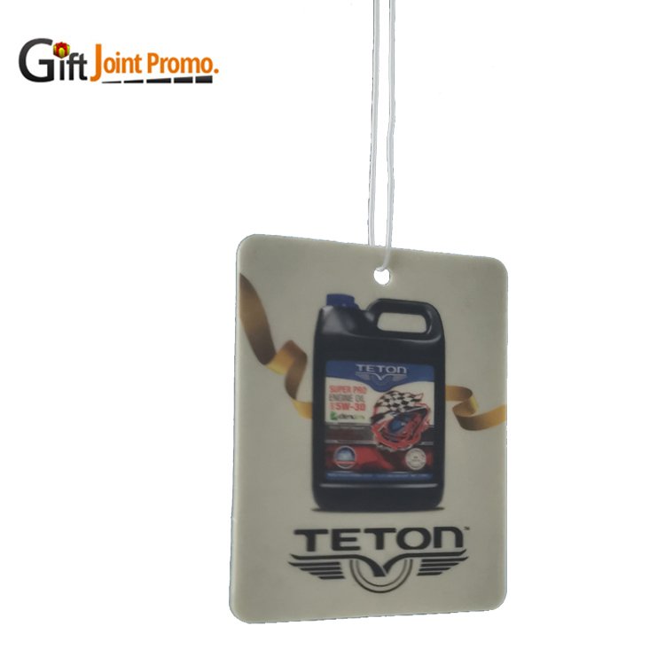 Paper scent car shape air freshener for gifts and souvenir fresh car air freshener