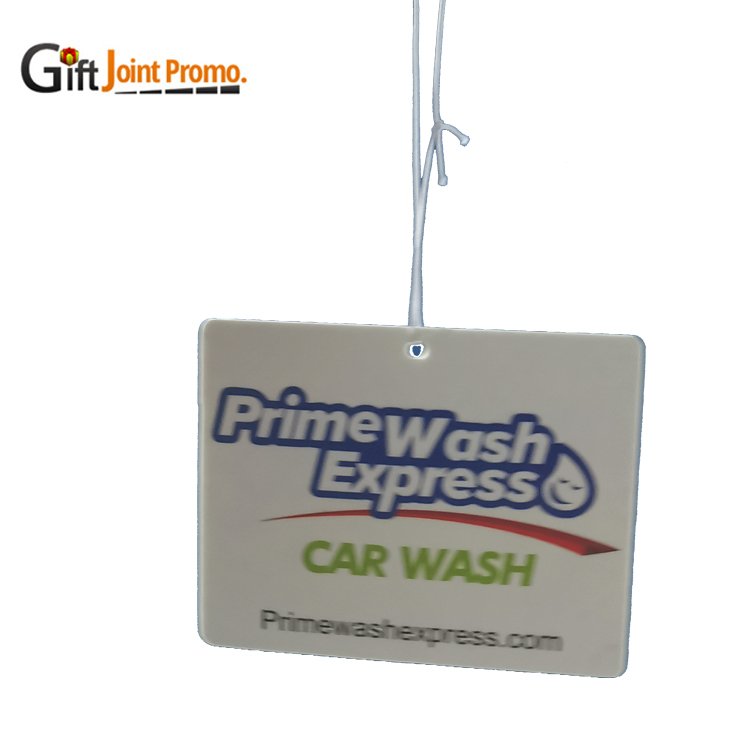 Paper scent car shape air freshener for gifts and souvenir fresh car air freshener