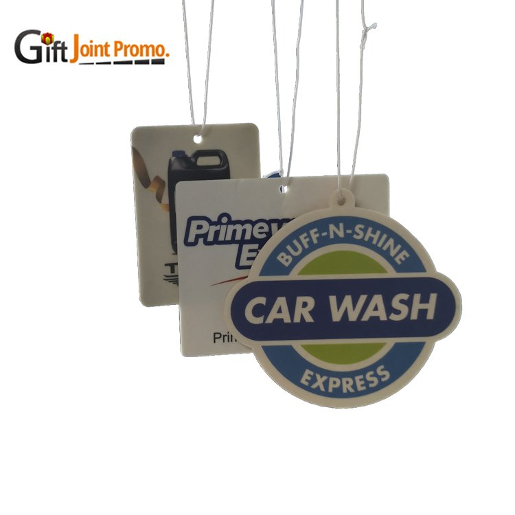 Paper scent car shape air freshener for gifts and souvenir fresh car air freshener