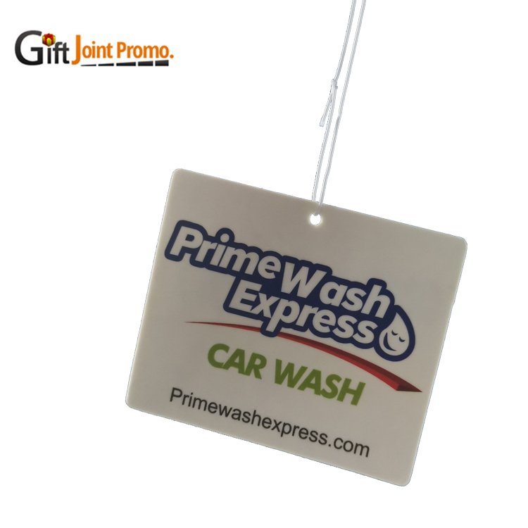 Paper scent car shape air freshener for gifts and souvenir fresh car air freshener