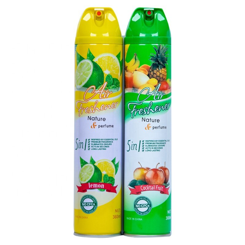 300 Ml 360Ml Hotel Bedroom Toilet Household Fast Deodorization Long Lasting Fragrance Room Glade Spray Air Freshener Spray