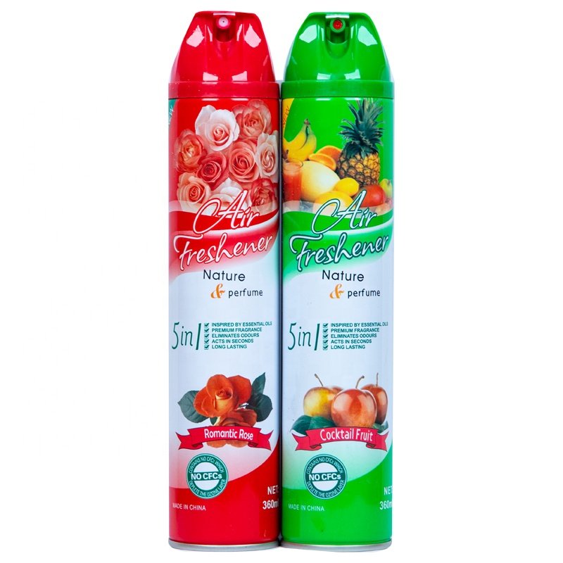 300 Ml 360Ml Hotel Bedroom Toilet Household Fast Deodorization Long Lasting Fragrance Room Glade Spray Air Freshener Spray