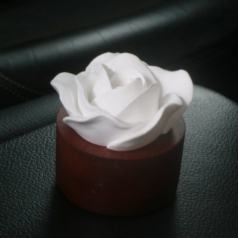 Factory direct sales Decoration Scented Ceramic Essential Oil Diffuser fragrance Car Flower Aroma Diffuser Air Freshener