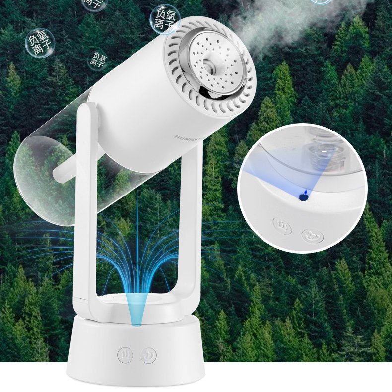 2023 Portable LED light mini 300ml h2o Spray Mist humidifier Double Wet Aroma Essential Oil Diffuser Car usb air humidifier
