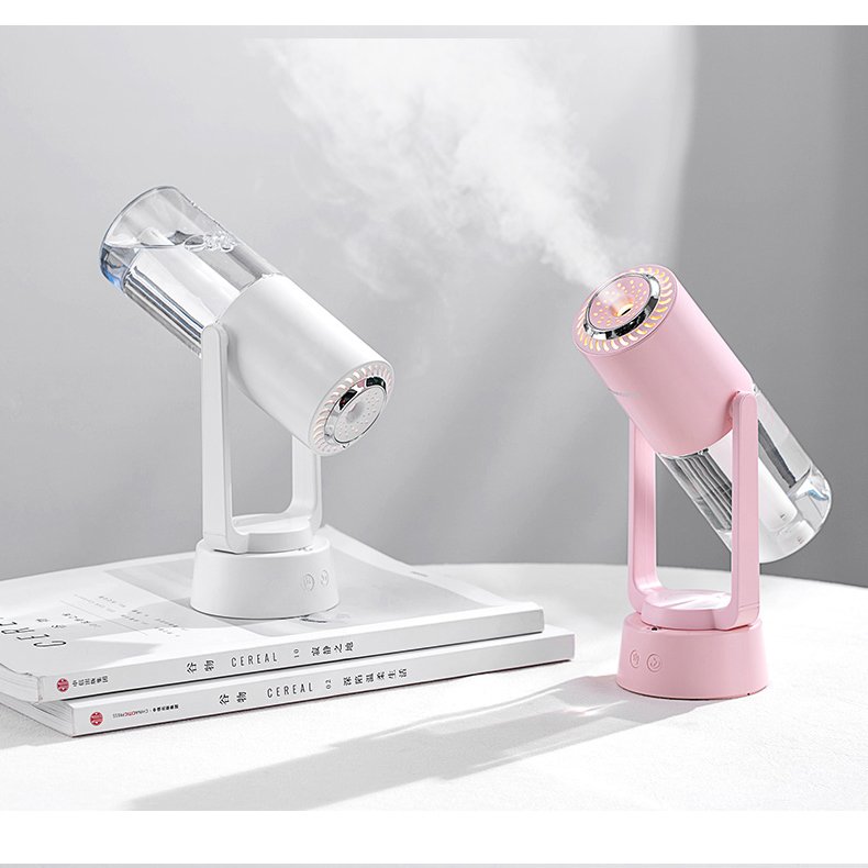 2023 Portable LED light mini 300ml h2o Spray Mist humidifier Double Wet Aroma Essential Oil Diffuser Car usb air humidifier