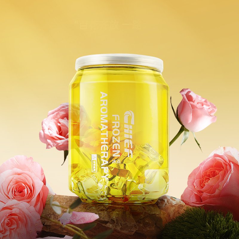 Natural plant extraction 230g flower scent car air freshener fragrance bottle car diffuser