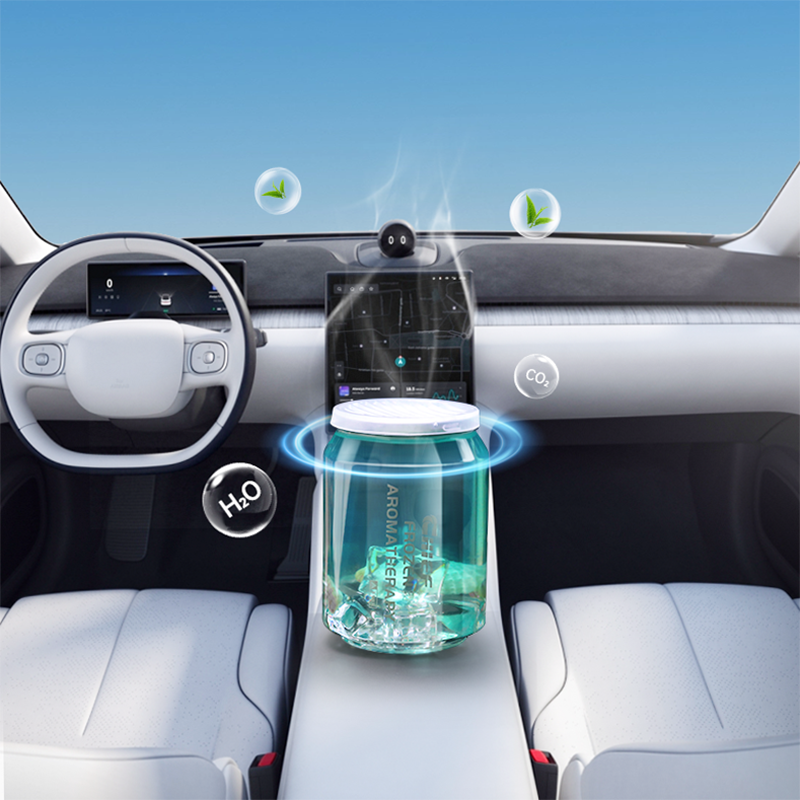 Natural plant extraction 230g flower scent car air freshener fragrance bottle car diffuser