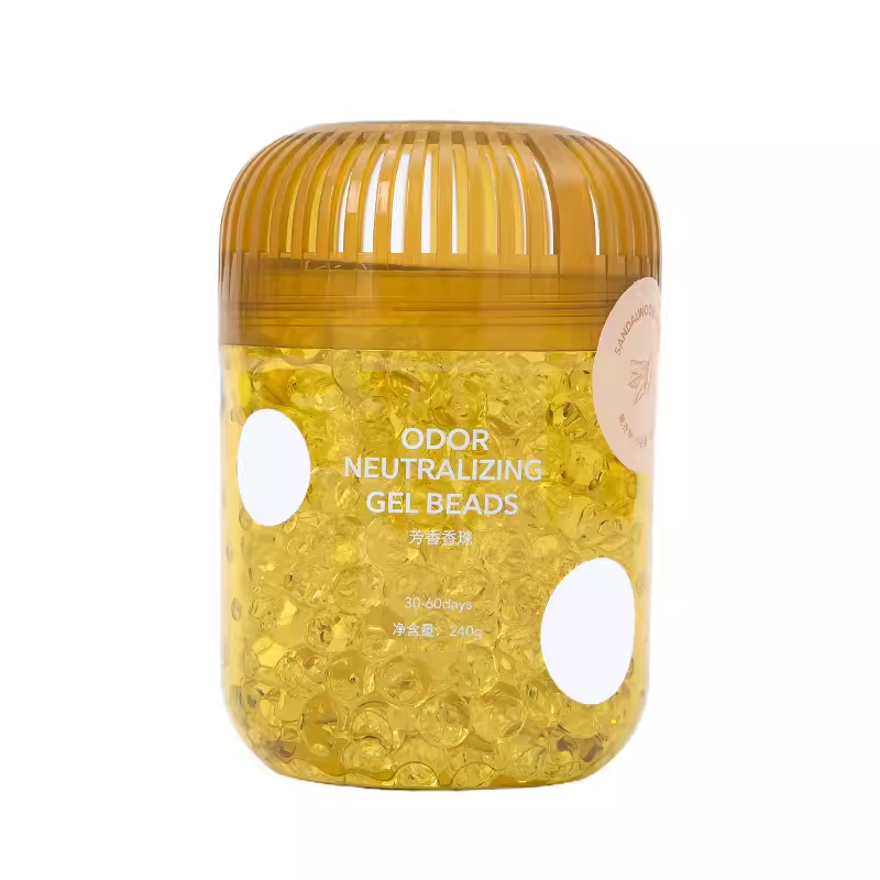 OEM New design eliminates Odor Scented Gel Beads in Bathrooms home decoration air fresheners for Living room