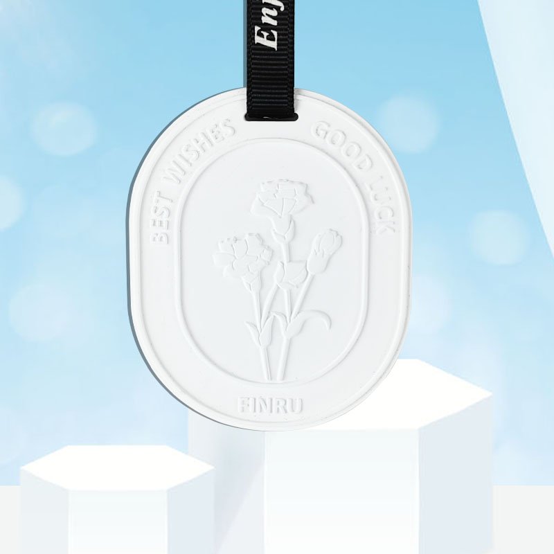 Luxury Gift Box Packaging Ceramic Hanging Essential Oil Diffuser Aromatherapy Plaster Home Car Aroma Pendant Air Freshener
