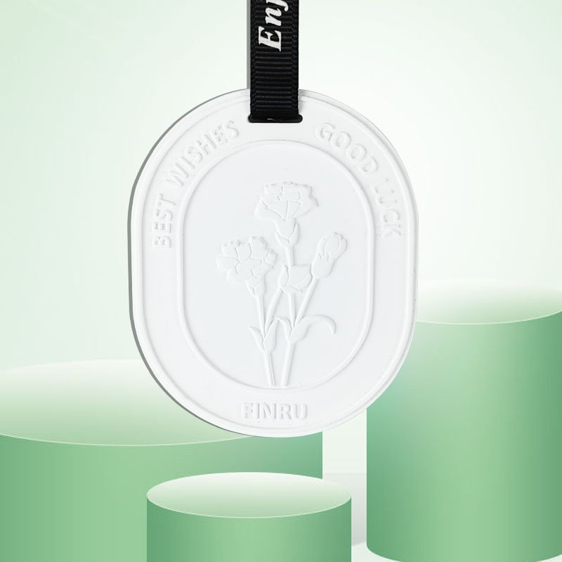 Luxury Gift Box Packaging Ceramic Hanging Essential Oil Diffuser Aromatherapy Plaster Home Car Aroma Pendant Air Freshener